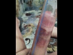 penis in a vacuum pump