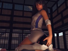 Femdom Face Sitting During Yoga Class