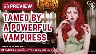 Соблазнен могущественной вампиршей | F4M Эротическое аудио | Женское доминирование | Дразнить | Бондаж | Предварительный просмотр
