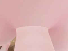 Big Dick Futa Let's You Drink Her Cum in the Hot Desert