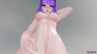 Фута с большим хуем, дай тебе выпить ее сперму в пустыне Hot