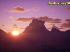 Title: Huge FACIAL CUMSHOT from FUTA COCK on Harem Girl's Face and Tits