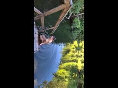 Hot stuff #3 – Amataur POV outdoor public sex with Laura Hot