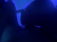 ROOMATES GIRLFRIEND SUCKS ME OFF WHY HE IS AT WORK