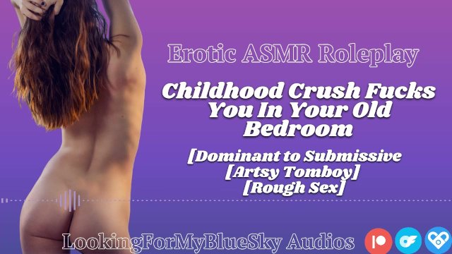 Audio Roleplay  Your Friend Fucks You In Your Old Bedroom