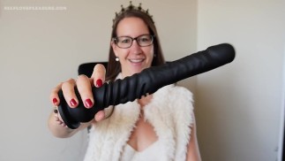 Black Dildo recenzja: Velvet Thruster Teddy XL Code PLEASURE20