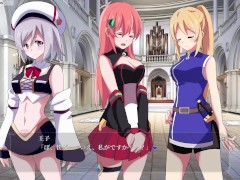 【プリンセスハーレム実況(体験版)】おさわり2Dアニメーションエロゲー。巨乳お姫様を調教して快楽堕ちさせちゃう。 - Screenshot 3 of 16 - 巨乳