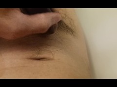Seconds of Edged Precum browsing pornhub before Showering after a long day!