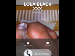 LOLA BLACK XXX FACETIME SHOW ANAL QUEEN