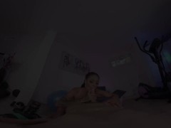 Gym Exercise Makes Zoe Breiny Wanna Work On Your Cock With All Her Holes