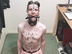 virgin equestrian pelham gag drooling humiliation