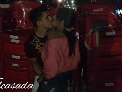 Adoro me aventurar na rua com os machos que eu pego por aí. Quase fui pega com um pau na boca