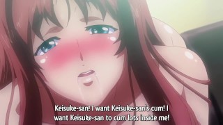 Busty Redhead Loves To Make Her Husband Netorare While She Thinks He's Working | Anime Hentai 1080p