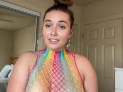 Fishnet Dress SQUAT TEST w/ Erika Kay - Screenshot 5 of 16 - Try On Haul