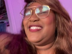 Watch my nipples poking through my shirt ok my way to a podcast interview