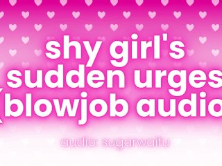 Screen Capture of Video Titled: shy girl's sudden urges