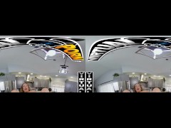 VIRTUAL PORN - Richelle Ryan Asks Her Stepson Danny Steele To Have A Quick Pussy Break From Studying