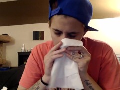 Miserable Sneeze Fit Nose Blowing Sneezing Piercings - Screenshot 1 of 16 - Sexy Lesbian
