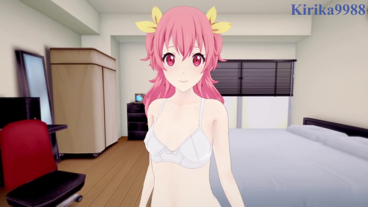 Airi Momoi and I have intense sex in the bedroom. - Project SEKAI POV Hentai