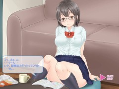 【一緒にヤろうよ!!実況(体験版)】勉強中に好きなめがね巨乳ちゃんにエッチなことしちゃうおさわりアニメーションエロゲー。 - Screenshot 4 of 16 - Hentai Bigtits
