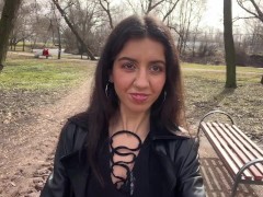 Кончил девушке на лицо чтобы она гуляла по парку в сперме и шокировала людей - Cumwalk - Screenshot 13 of 16 - Cum On Face