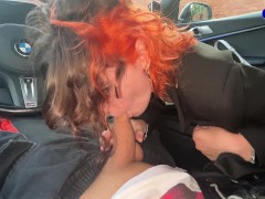 Car Carnal Pleasures: Wild Public Outdoor and In-Vehicle Oral Feasts