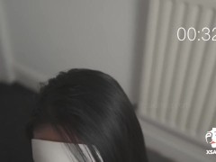 Handjob from SadMiss helps her lover let out his spunk on her face - Asian porn!