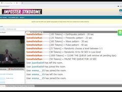 thats how it looks like from my live broadcasting control room,me putting on my max 2 vibrator
