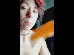 Throat Train Deep Throat with BIG toy