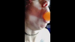 Throat Train Deep Throat with BIG toy