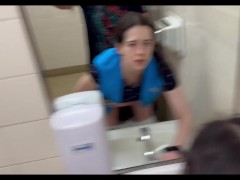 Getting fucked in the family bathroom at work - Screenshot 8 of 16 - Sex At Work