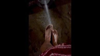 Sexy Bare Feet Washed