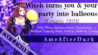 [Anteprima] Witch trasforma te e la tua festa in palloncini