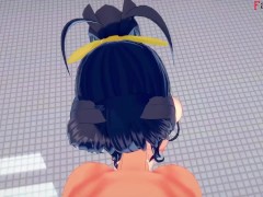 Akeno sex on the public Pool | HS DXD NTR Madness 4 | Full Movie on Patreon: Fantasyking3