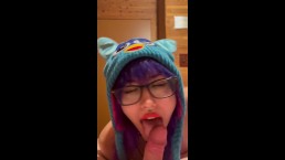giving head & getting fucked in my furby hat ;3