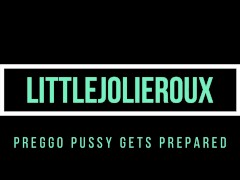 preggo pussy gets prepared - Screenshot 1 of 16 - Fisting
