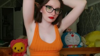 POV stepmom came to show her preparation for a big video and fooled around on camera