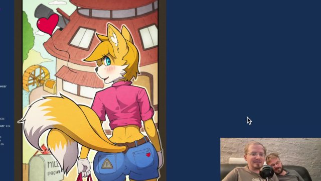 SEXY Comic Dub: Tails in Chastity and Crossdressing! (Sonic the Hedgehog)