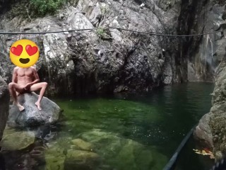Two Days Swimming and Jumping Naked at the Waterfall