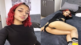 Latina Porn Casting Goth Latina 18 Year Old Teen Slut Cum Facial