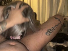 I Couldn't Stop Jumping On This Big Ass Dick During Sloppy Top | Emma Rose - Screenshot 1 of 16 - Cock Sucking
