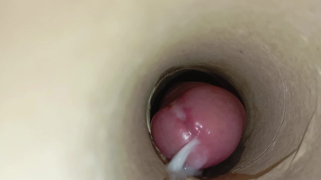 The Guy So Horny With His Big Cock Continues Fucking And Cums Inside The Hole Close Up.Part2