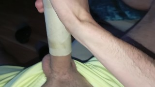 The Guy So Horny With His Big Cock Continues Fucking And Cums Inside The Hole Close Up.Part2 porn video thumbnail