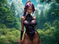 Yoruichi Shihōin (Bleach) JOI Breathplay Challenge - Screenshot 1 of 16 - Yoruichi Shihōin