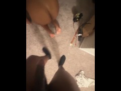 He bent me over and started blowing my back out 😳