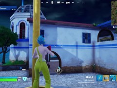 Nude Mod Installed Fortnite Gameplay Nude Comet Skin Gameplay [18+]