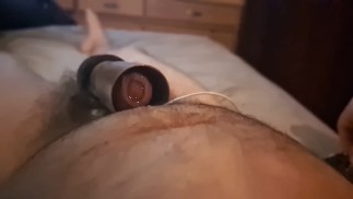 Estim оргазм, большой на твоем лице медленное движение, низкое качество, sry