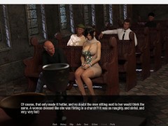 Bella's First Sin Part 1: Slutty Wife Seduces 2 Old Men in the Church