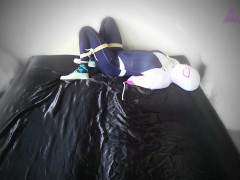 Spider-Gwen selfbondage