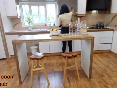 سکس ایرانی با ما.در ناتنی حشریم تو آشپزخونه وقتی حاجی خونه نبود (داستانی مکالمه فارسی)😜🤤 1/16